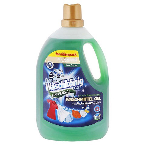 Waschkonig gel 110dáv/3,3l color | Prací prostředky - Prací gely, tablety a mýdla